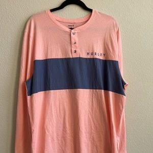 Men Hurley long sleeve shirt